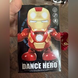 NWT Super Hero Dancing Toy With Lights & Sounds